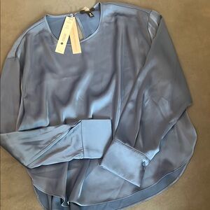 Aqua NWT size S Elegant Blue Women's Top